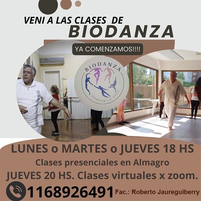 Clase de Biodanza.