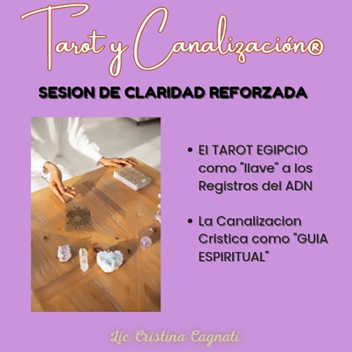 Sesión de Claridad Reforzada con Tarot Egipcio y Canalizaciones.