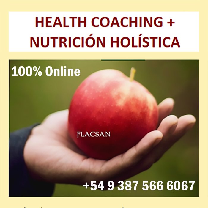 Health Coaching + Nutrición Holística