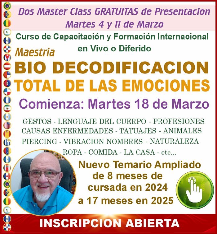 Biodecodificación Total de las Emociones.