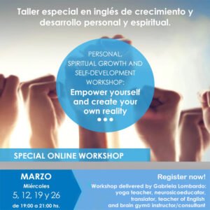 Taller Especial en Inglés.