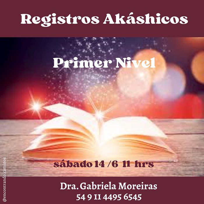 Lectura de Registros Akáshicos.