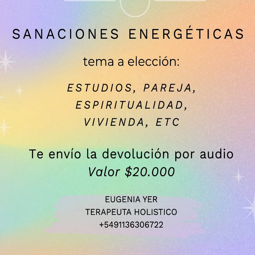Sanaciones Energéticas