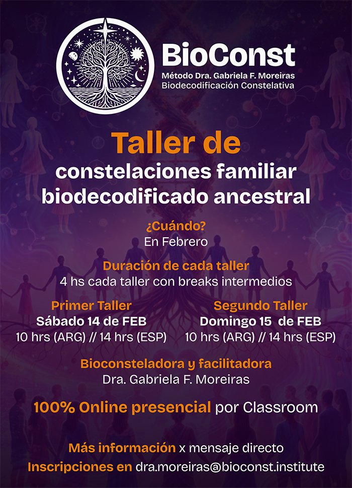 Taller de Constelaciones Familiares
