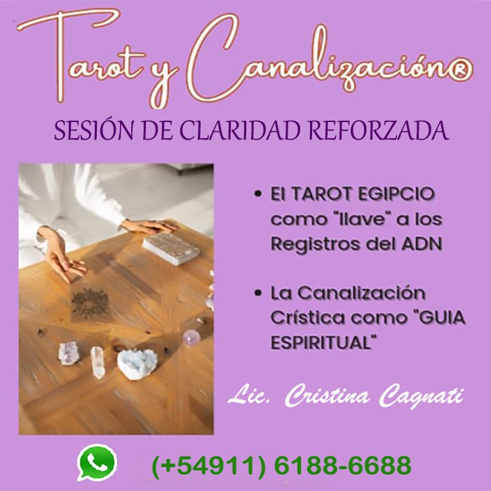 Sesión de Claridad Reforzada con Tarot Egipcio y Canalizaciones.