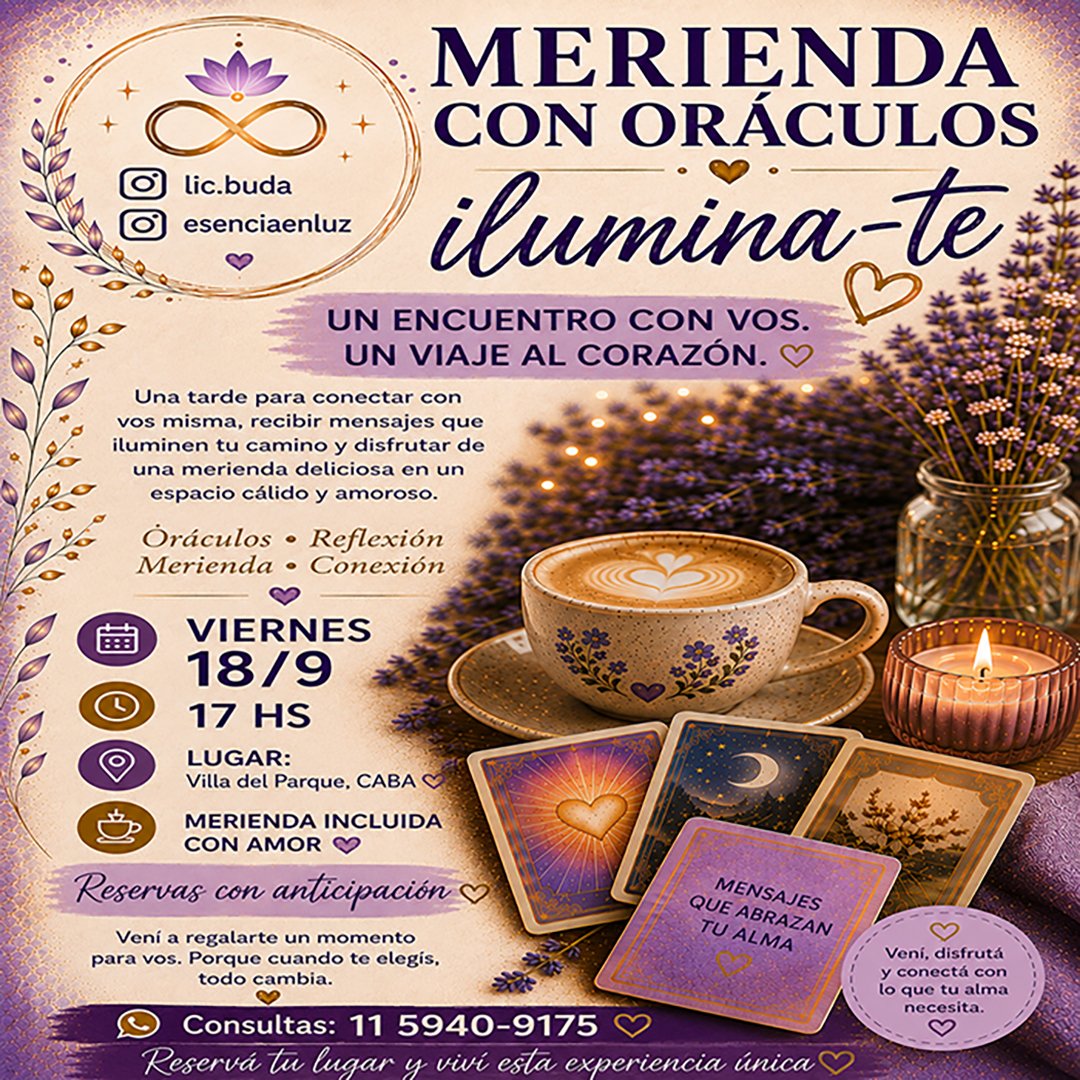 Merienda con Oráculos